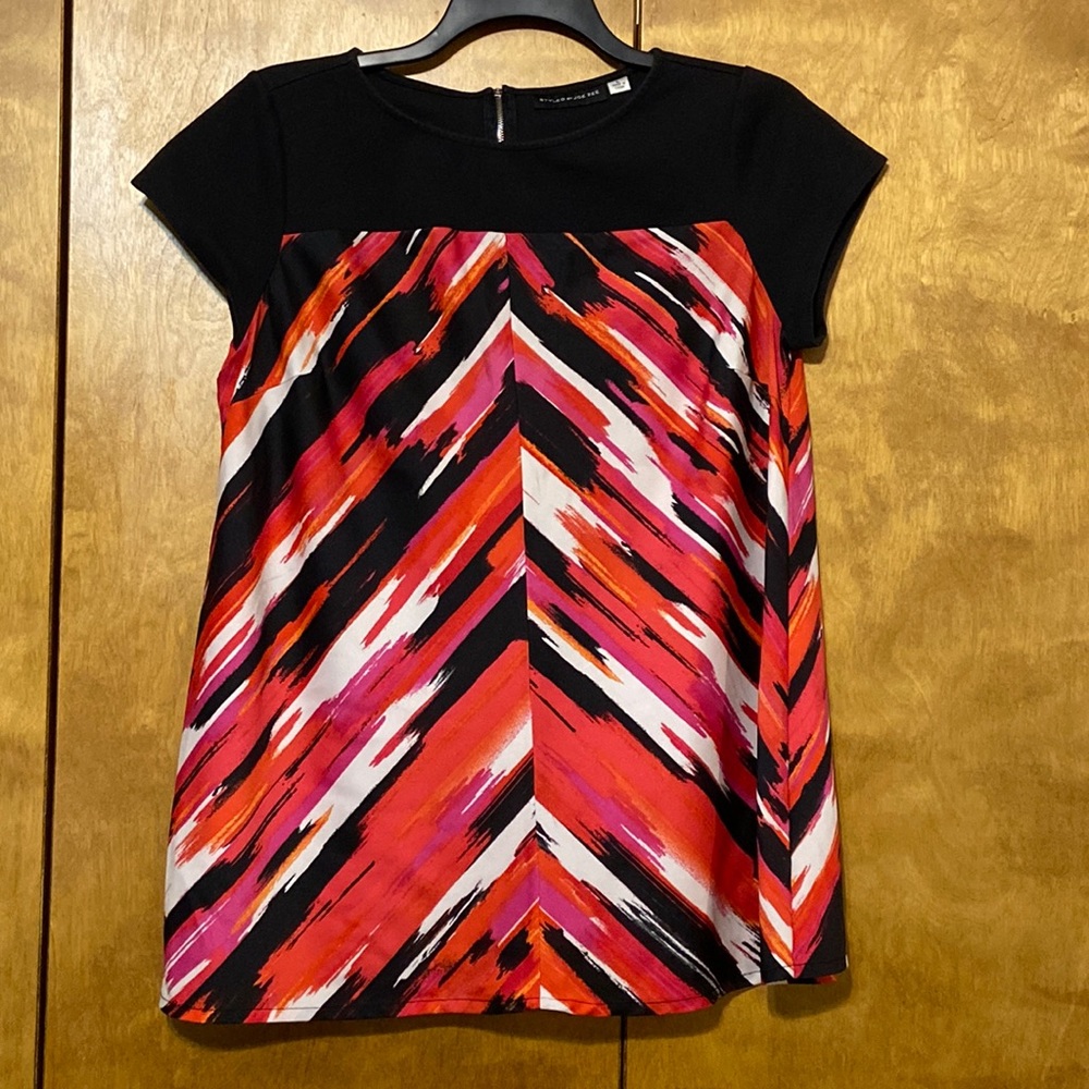 Vintage Styled by Joe Zee Top Large Retro Boho